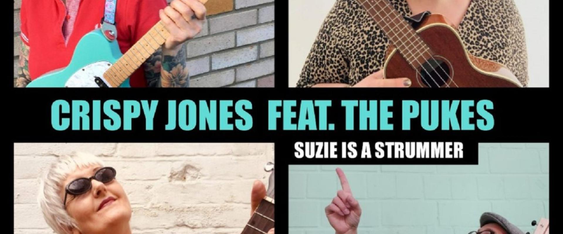 CD Neuerscheinung: Crispy Jones feat. The Pukes - Suzie is a Strummer