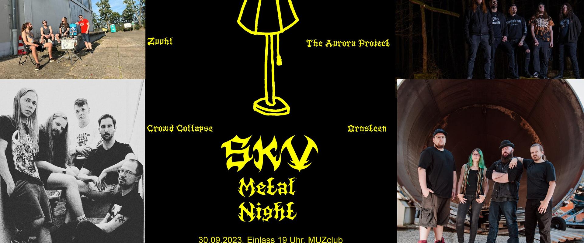 SKV Metal Night im MUZclub